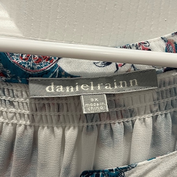 Daniel Rainn Peasant Top 3x - Picture 2 of 3